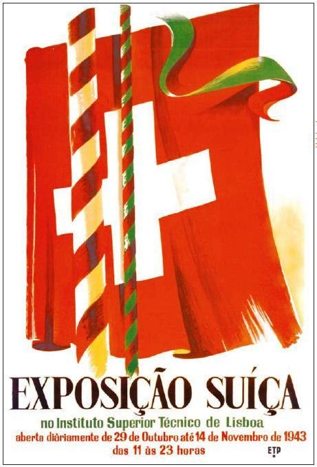 Cartaz publicitário da Exposição Suíça de 1943